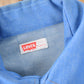 Vintage 1970s Levi's Western Style Pearl Snap Button Up Shirt Made in USA Men's L from propervintagecanada