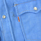 Vintage 1970s Levi's Western Style Pearl Snap Button Up Shirt Made in USA Men's L from propervintagecanada