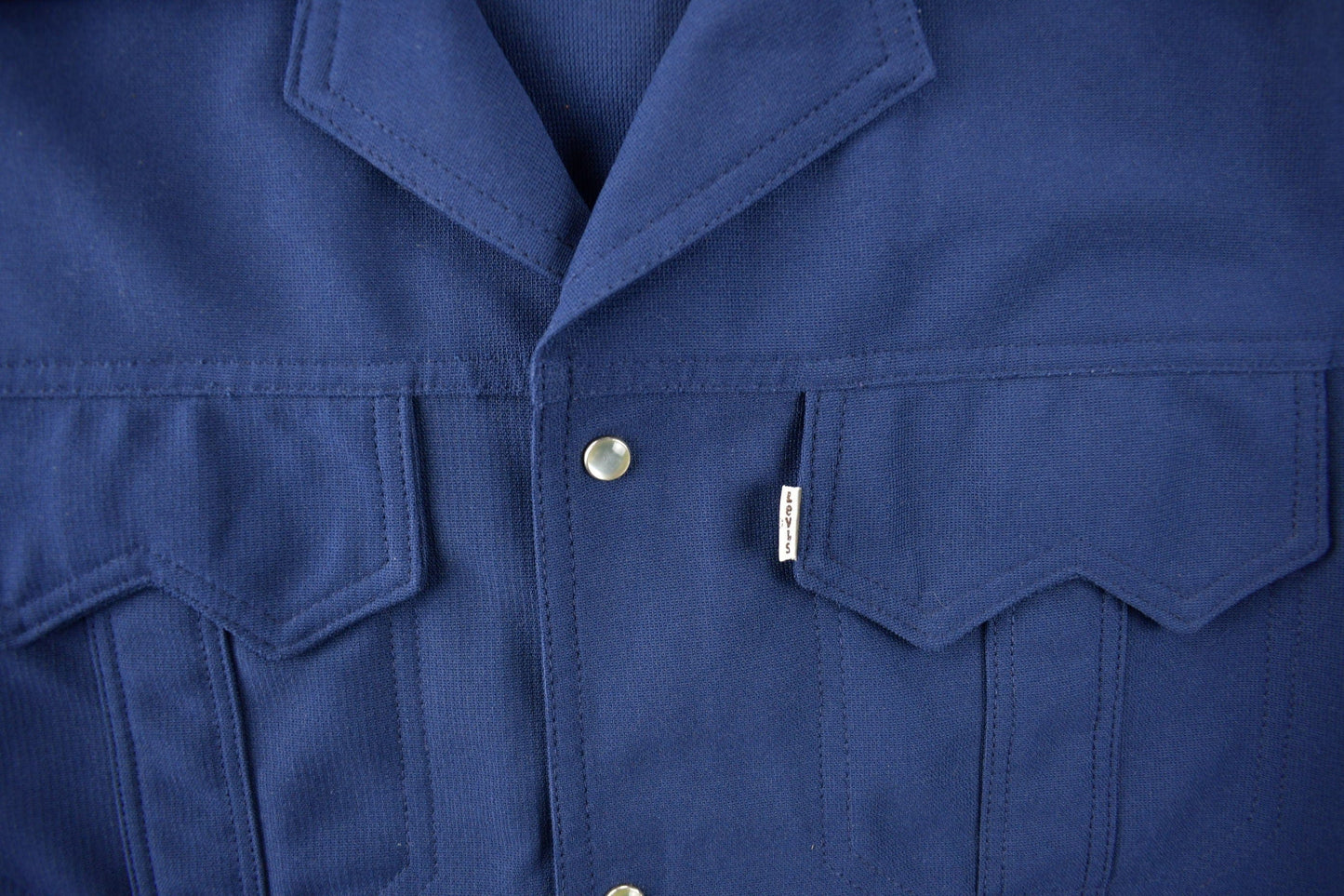 Vintage 1970s Levi's Western Style Pearl Snap Button Up Shirt Made in USA Men's Large from propervintagecanada