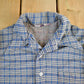 Vintage 1970s Levis Panatela Plaid Button Up Polo Shirt Men's Medium from propervintagecanada