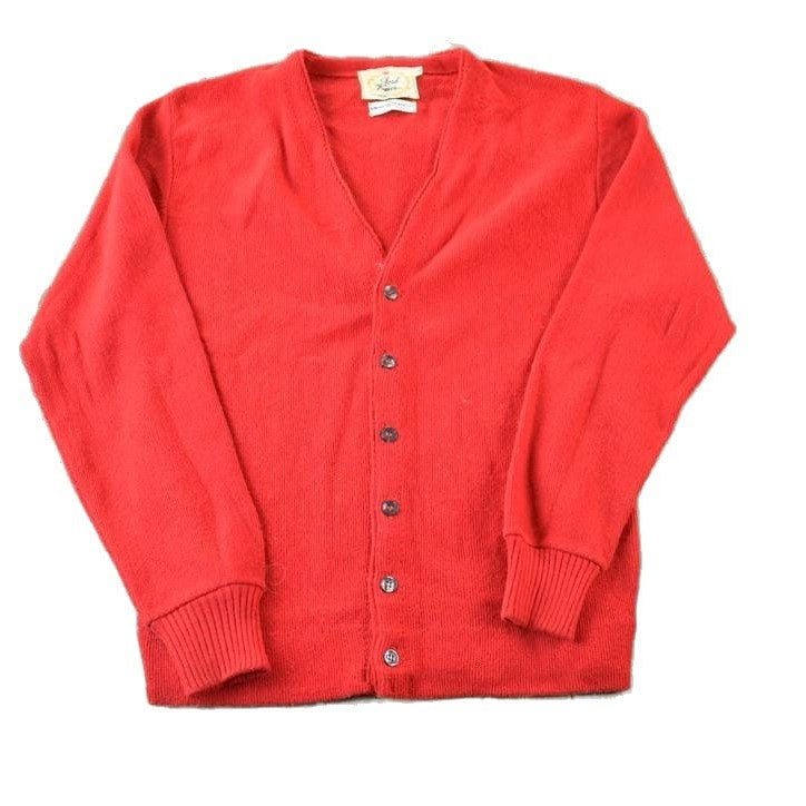 Vintage 1970s Lord James Knit Perfect Mild Distress Cardigan Sweater Men's Medium from propervintagecanada