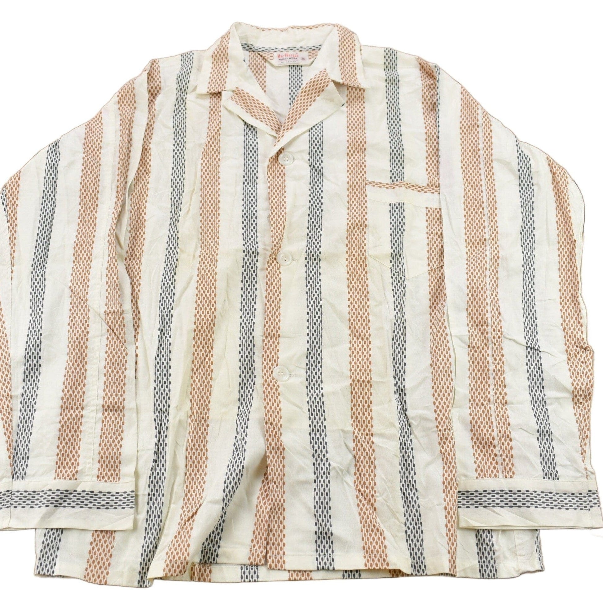 Vintage 1970s Mac Phergus Button Up Shirt Men's Large from propervintagecanada