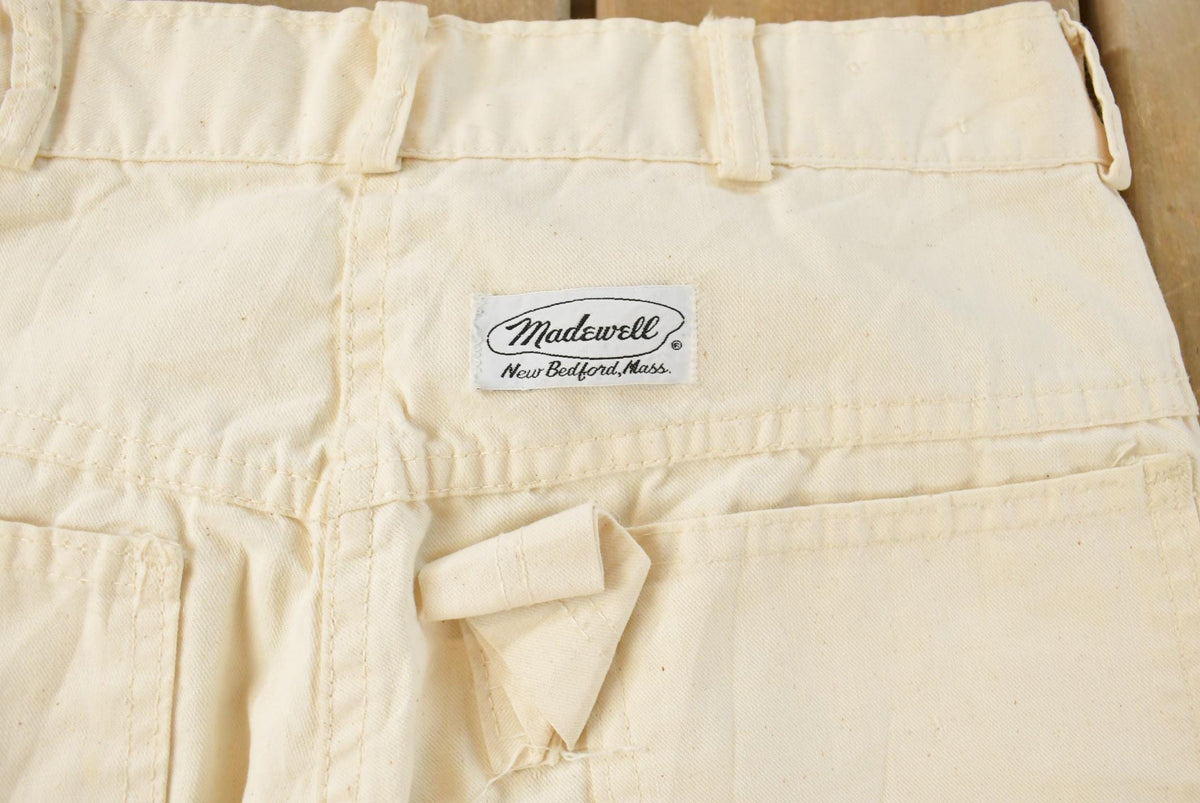 Vintage 1970s Madewell Painters Carpenter Pants Men's 28 x 30.5 from propervintagecanada