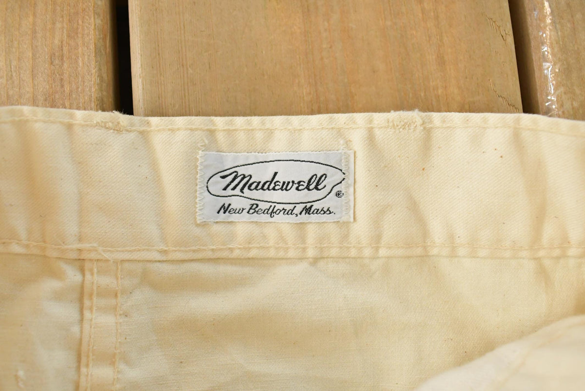 Vintage 1970s Madewell Painters Carpenter Pants Men's 28 x 30.5 from propervintagecanada