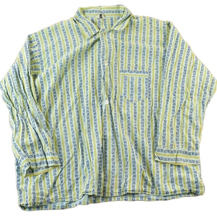 Vintage 1970s Marlowe Nightwear Button Up Shirt / Vintage Flannel / Plaid Button Up / Cowboy Shirt / Preppy Button Up from propervintagecanada