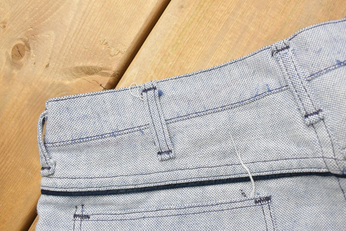 Vintage 1970s Maverick Pleated Bell Bottom Flare Pants Men's 33 x 33 from propervintagecanada