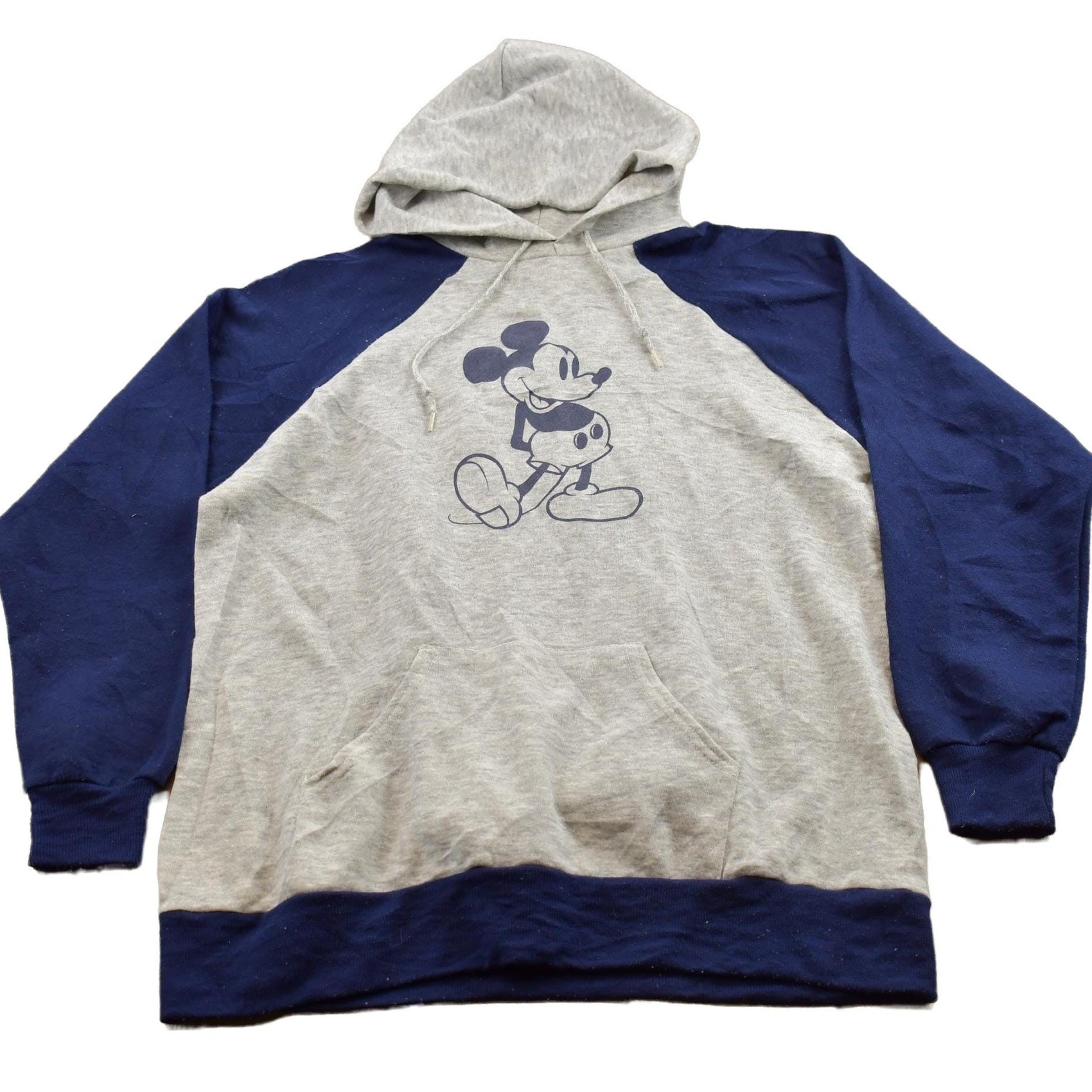 Vintage 1970s Mickey Mouse Hoodie Men's Large from propervintagecanada