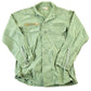 Vintage 1970s Military Button Up Shirt Mens L from propervintagecanada