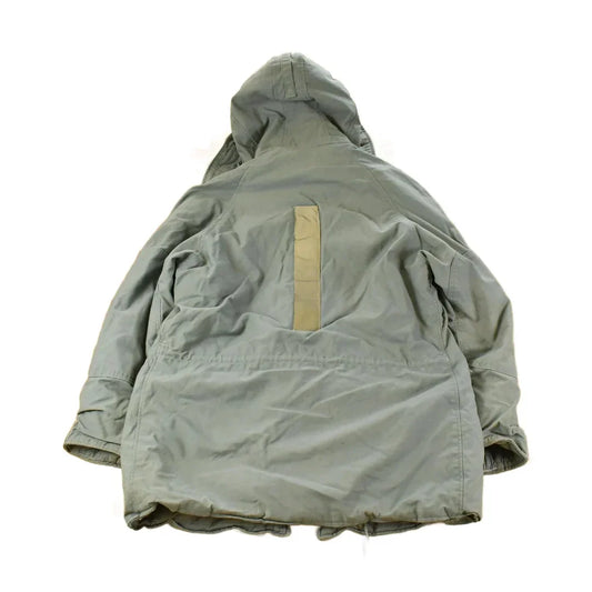 Vintage 1970s Military Cold Weather N-3B Military Fur Hood Parka Jacket Men's Small from propervintagecanada