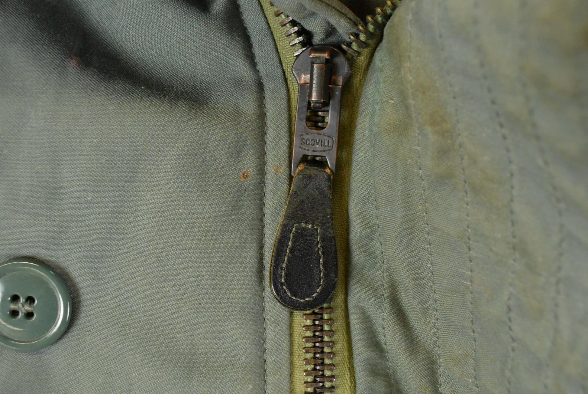 Vintage 1970s Military Cold Weather N-3B Military Fur Hood Parka Jacket Men's Small from propervintagecanada