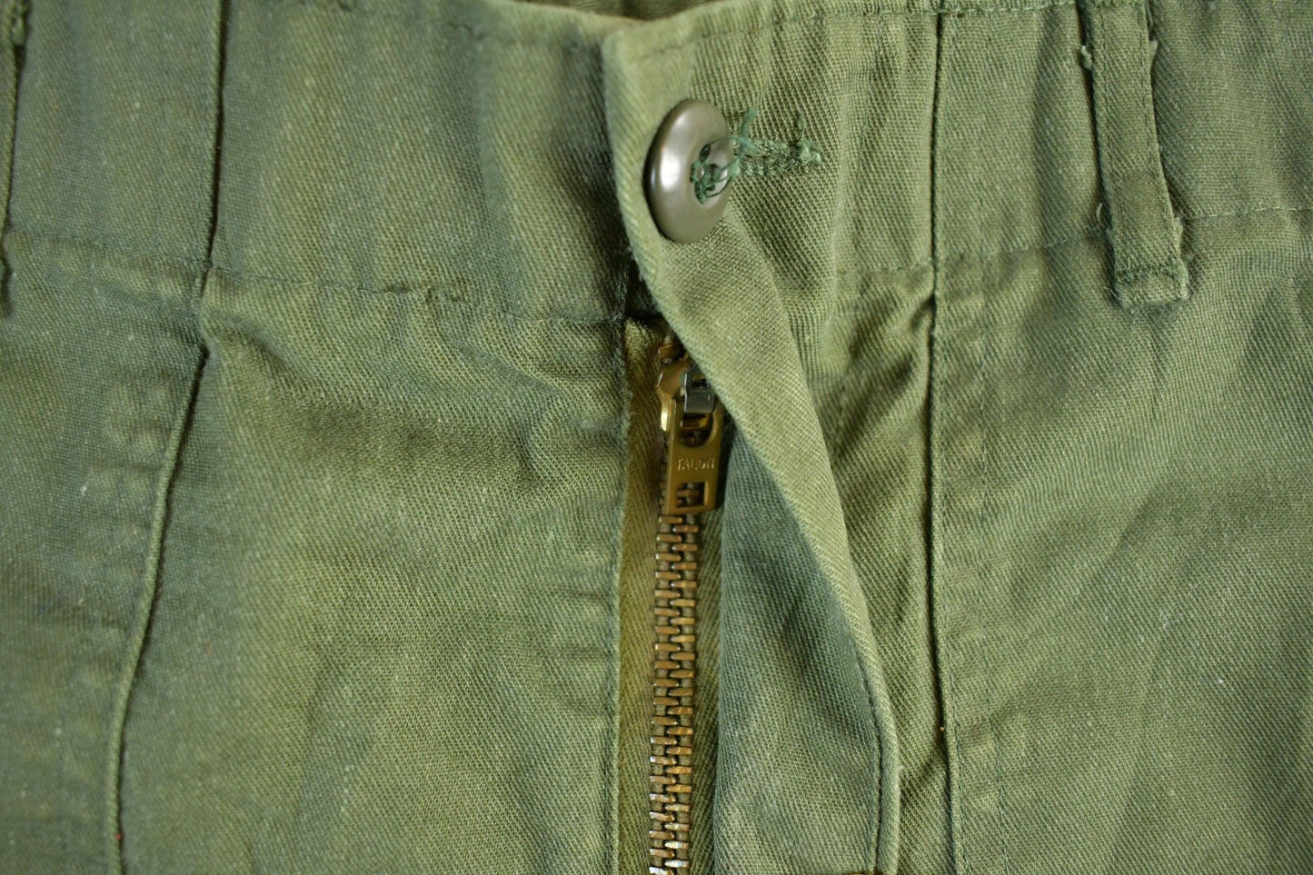 Vintage 1970s Military OG-107 Sateen Fatigue Pants Men's Medium 31 x 33