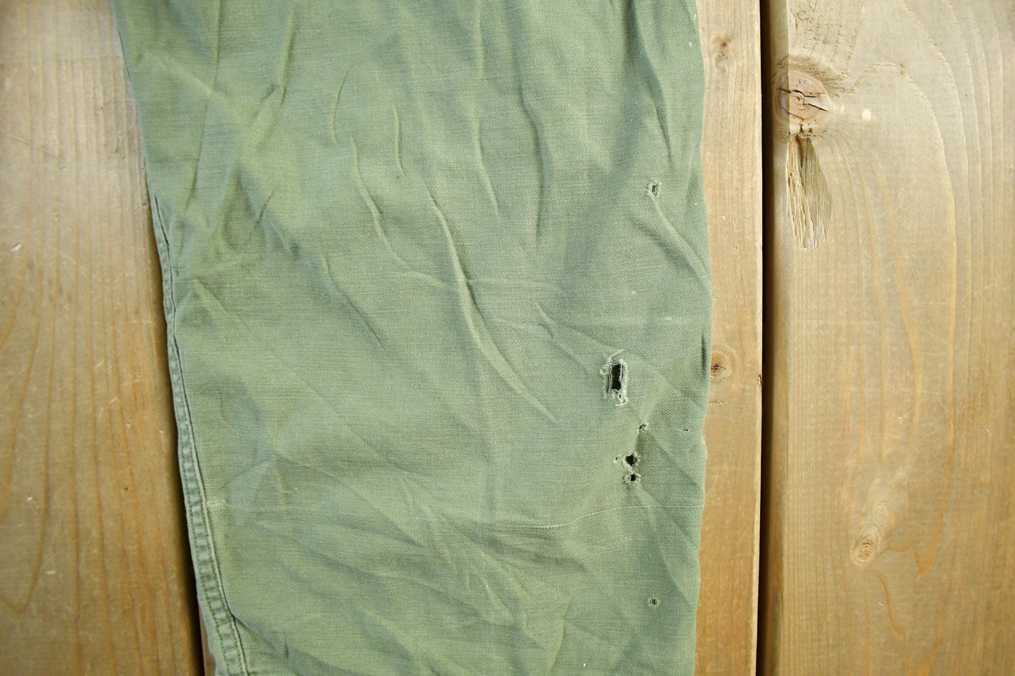 Vintage 1970s Military OG-107 Sateen Fatigue Pants Men's Medium 34 x 28