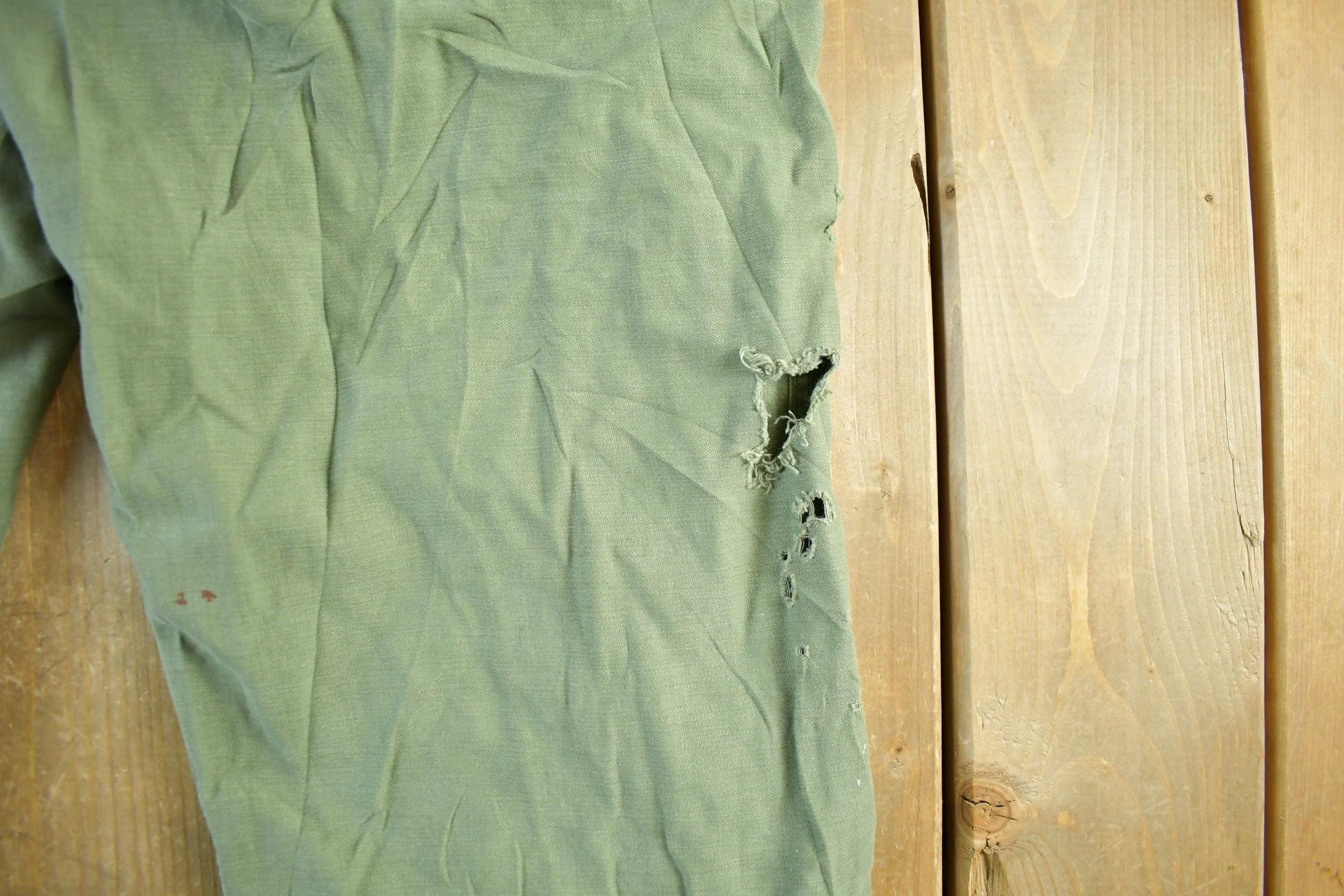 Vintage 1970s Military OG-107 Sateen Fatigue Pants Men's Medium 34 x 28