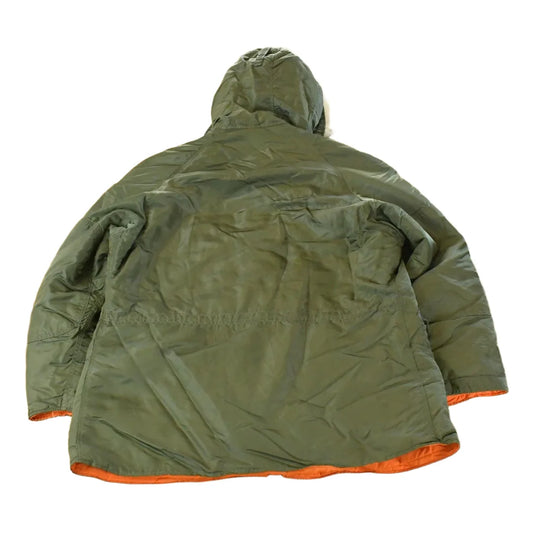 Vintage 1970s Military Type N-3B Snorkel Parka Jacket Men's M from propervintagecanada