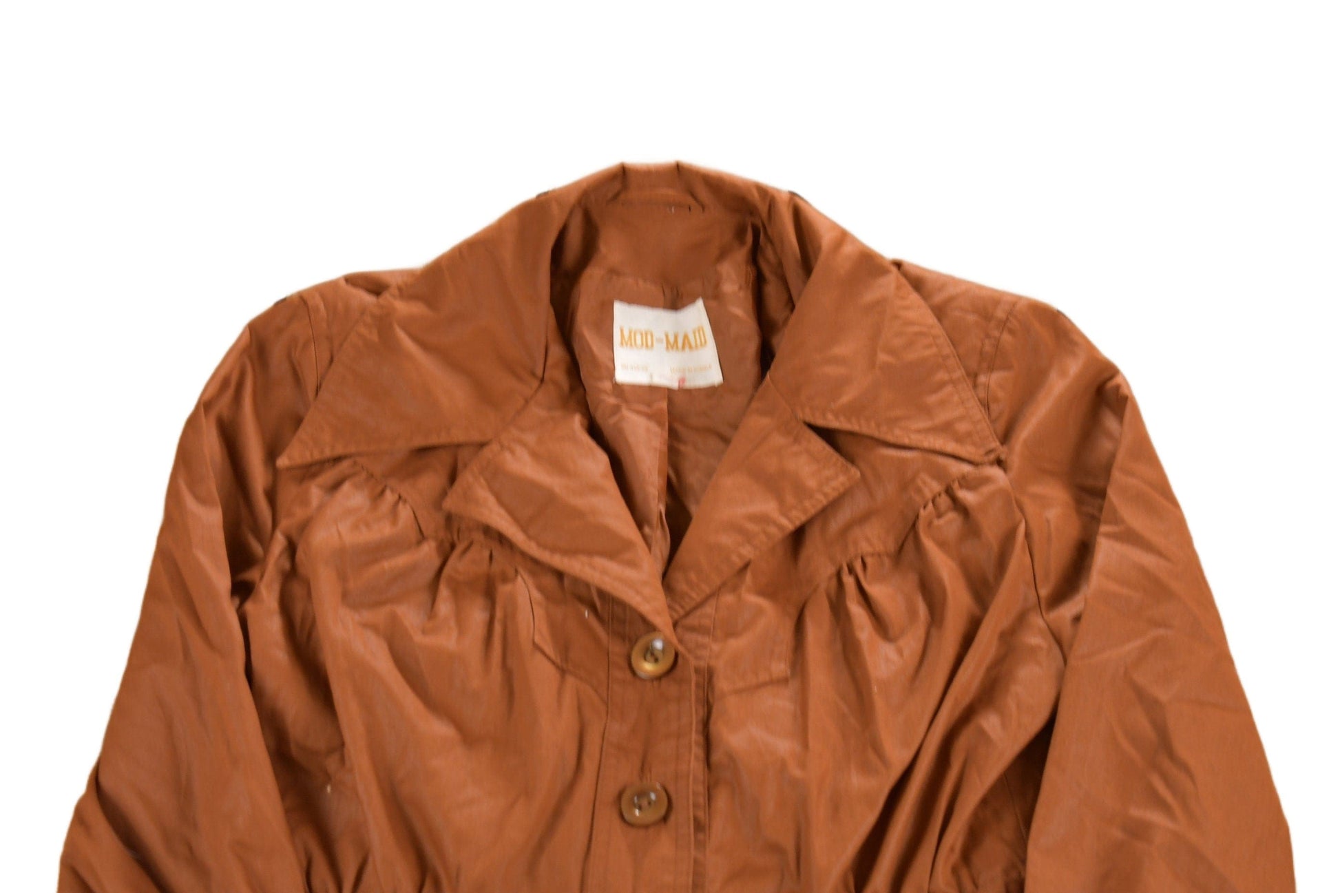 Vintage 1970s Mod Maid Full Length Western Jacket Men's Small from propervintagecanada