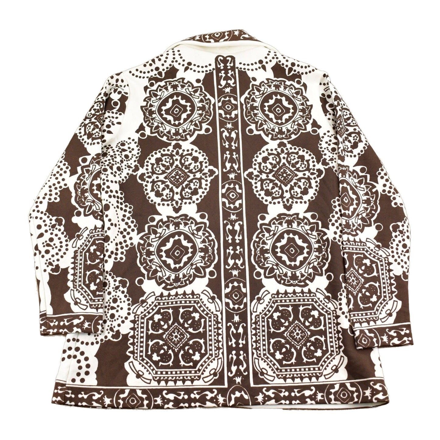Vintage 1970s Mosaic Graphic Button Up Shirt Men's Small from propervintagecanada