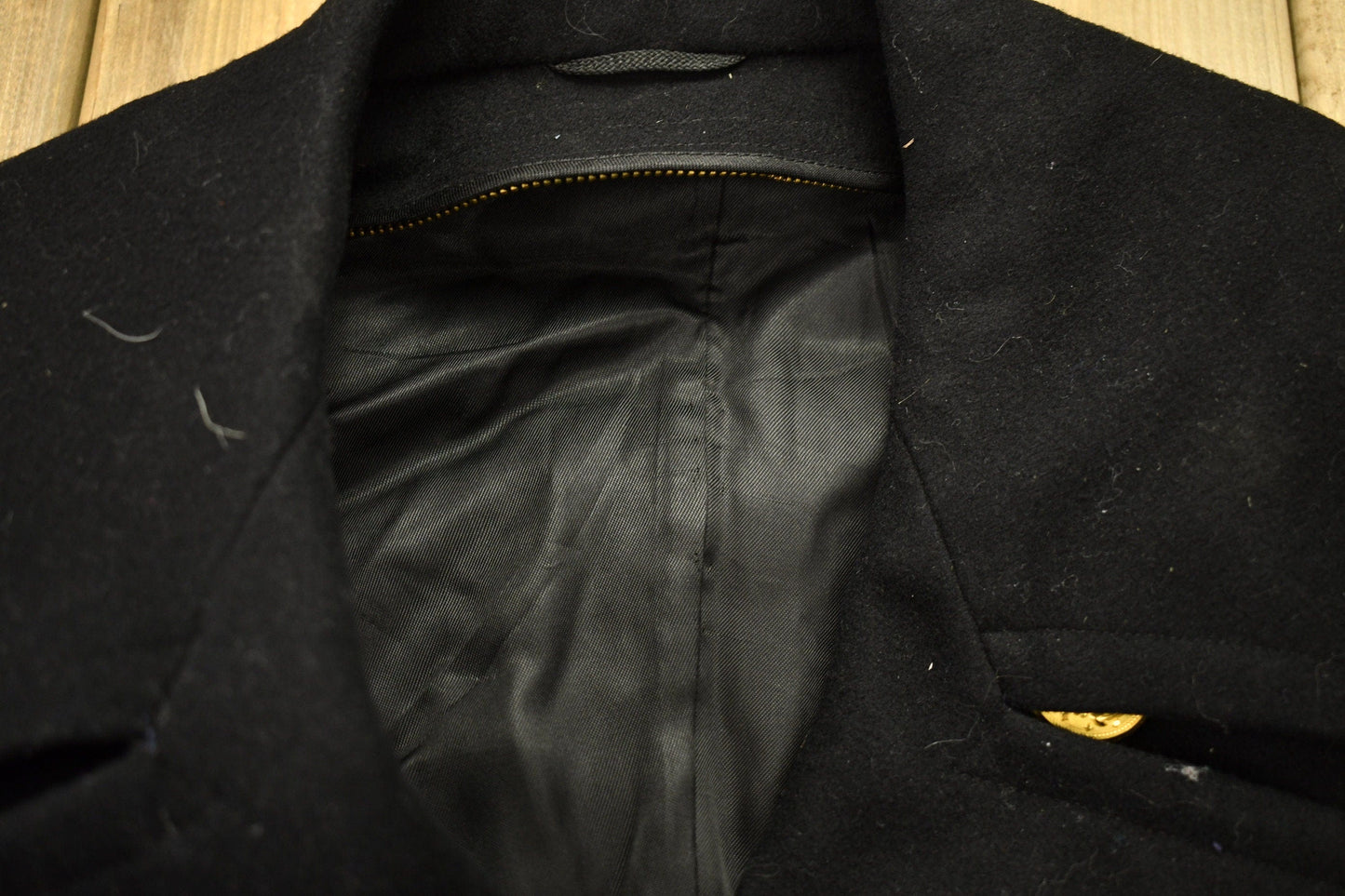 Vintage 1970s Naval Academy 100% Wool Jacket Men's Medium from propervintagecanada