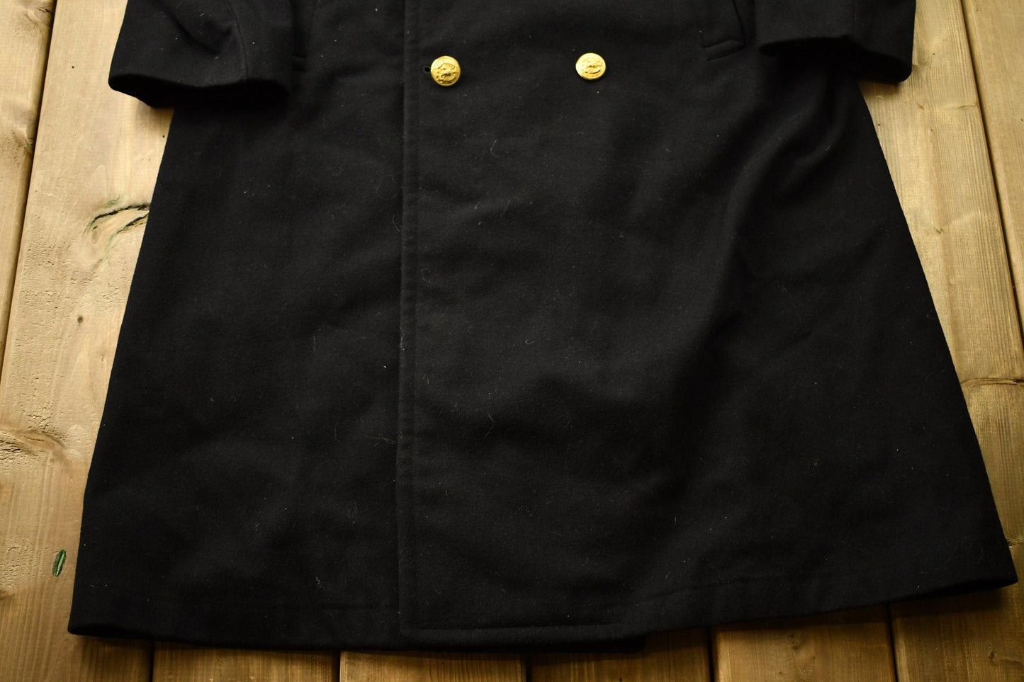 Vintage 1970s Naval Academy 100% Wool Jacket Men's Medium from propervintagecanada