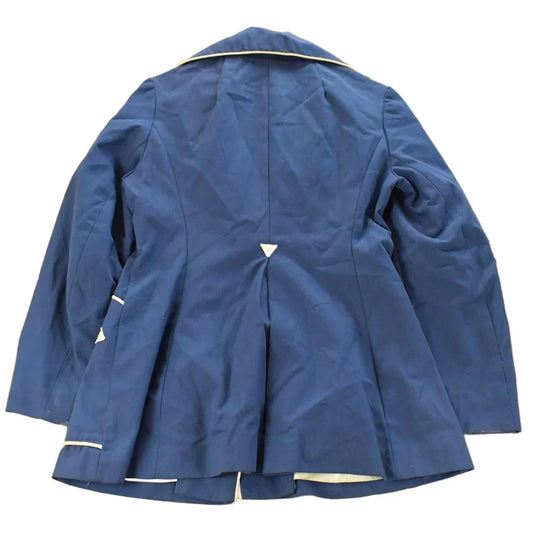 Vintage 1970s Navy Blue Blazer Jacket Women's Small from propervintagecanada