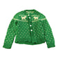 Vintage 1970s Nordic Knit Cardigan Sweater Youth S-M from propervintagecanada