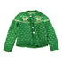 Vintage 1970s Nordic Knit Cardigan Sweater Youth S-M from propervintagecanada