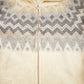 Vintage 1970s Nordic Wool Full Zip Knit Sweater Women's L from propervintagecanada
