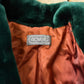 Vintage 1970s Novelti Green Acrylic Faux Fur Coat Women's XL from propervintagecanada