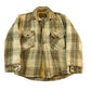 Vintage 1970s Oakbrook Sears Roebuck Wool Flannel Button Up Shirt Jacket Men's Small from propervintagecanada