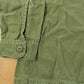 Vintage 1970s OG-107 Military Sateen Shirt Men's Medium from propervintagecanada