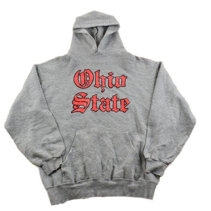 Vintage 1970s Ohio State University Old English Letter Collegiate Hoodie Youth Large from propervintagecanada