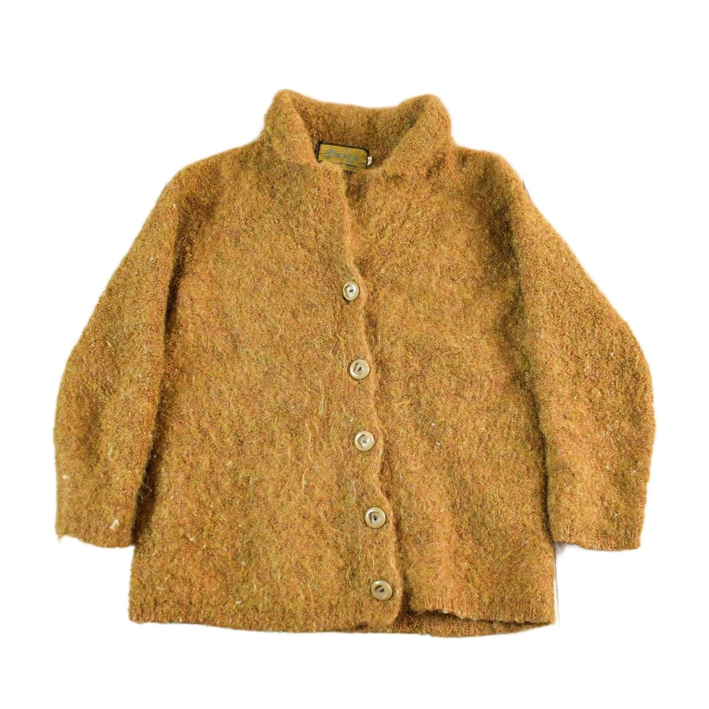 Vintage 1970s Omega Mohair Knit Cardigan Sweater Womens Small from propervintagecanada