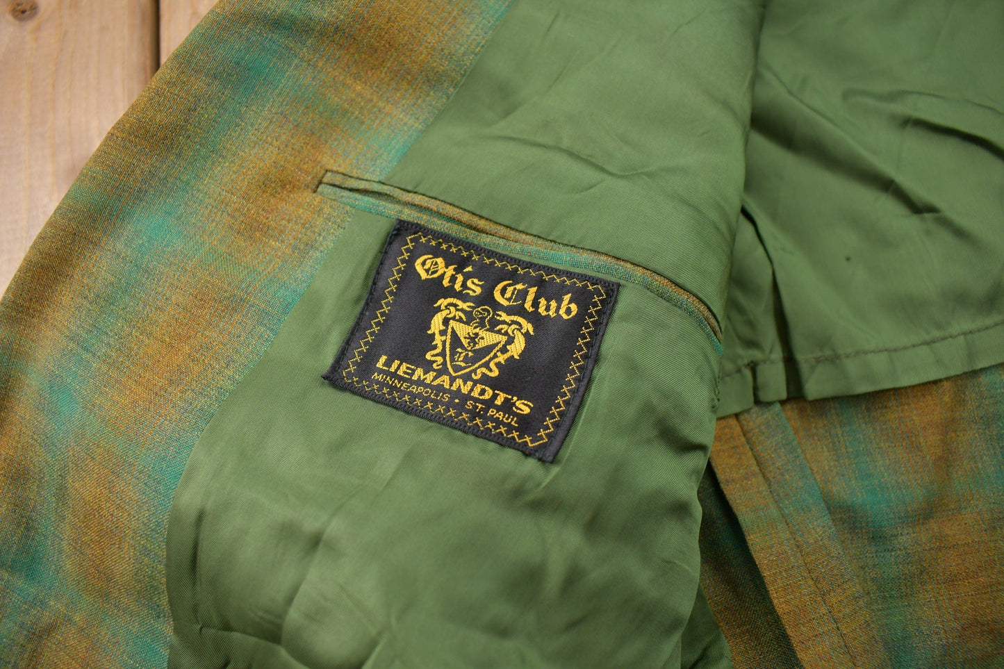 Vintage 1970s Otis Club Liemandts Blazer Jacket Men's Medium from propervintagecanada
