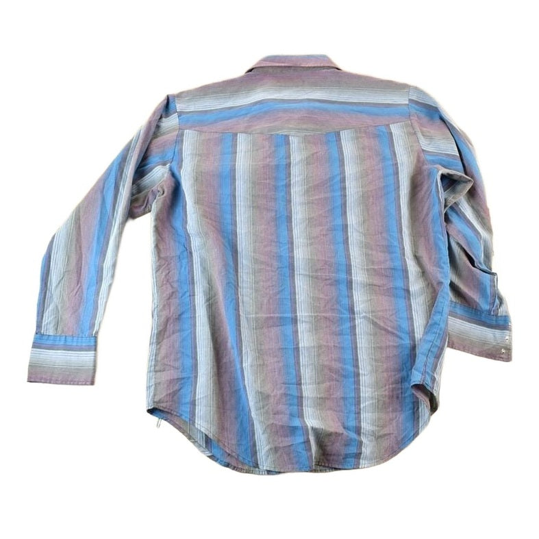 Vintage 1970s Outlaw Western Wear Button Up Shirt Men's Large from propervintagecanada