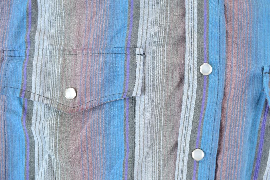 Vintage 1970s Outlaw Western Wear Button Up Shirt Men's Large from propervintagecanada