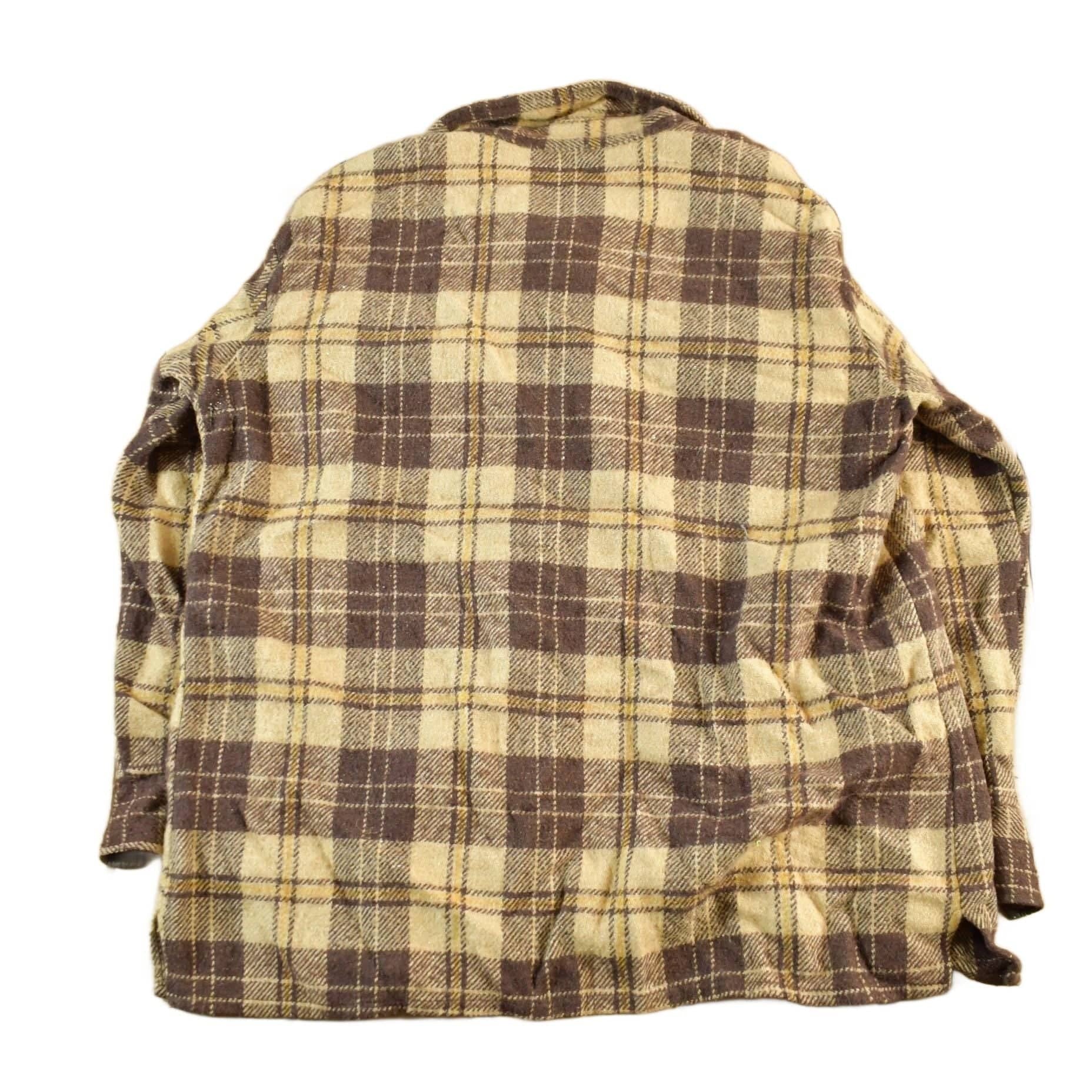 Vintage 1970s Pariani Wool Button Up Shirt Jacket Men's Large from propervintagecanada