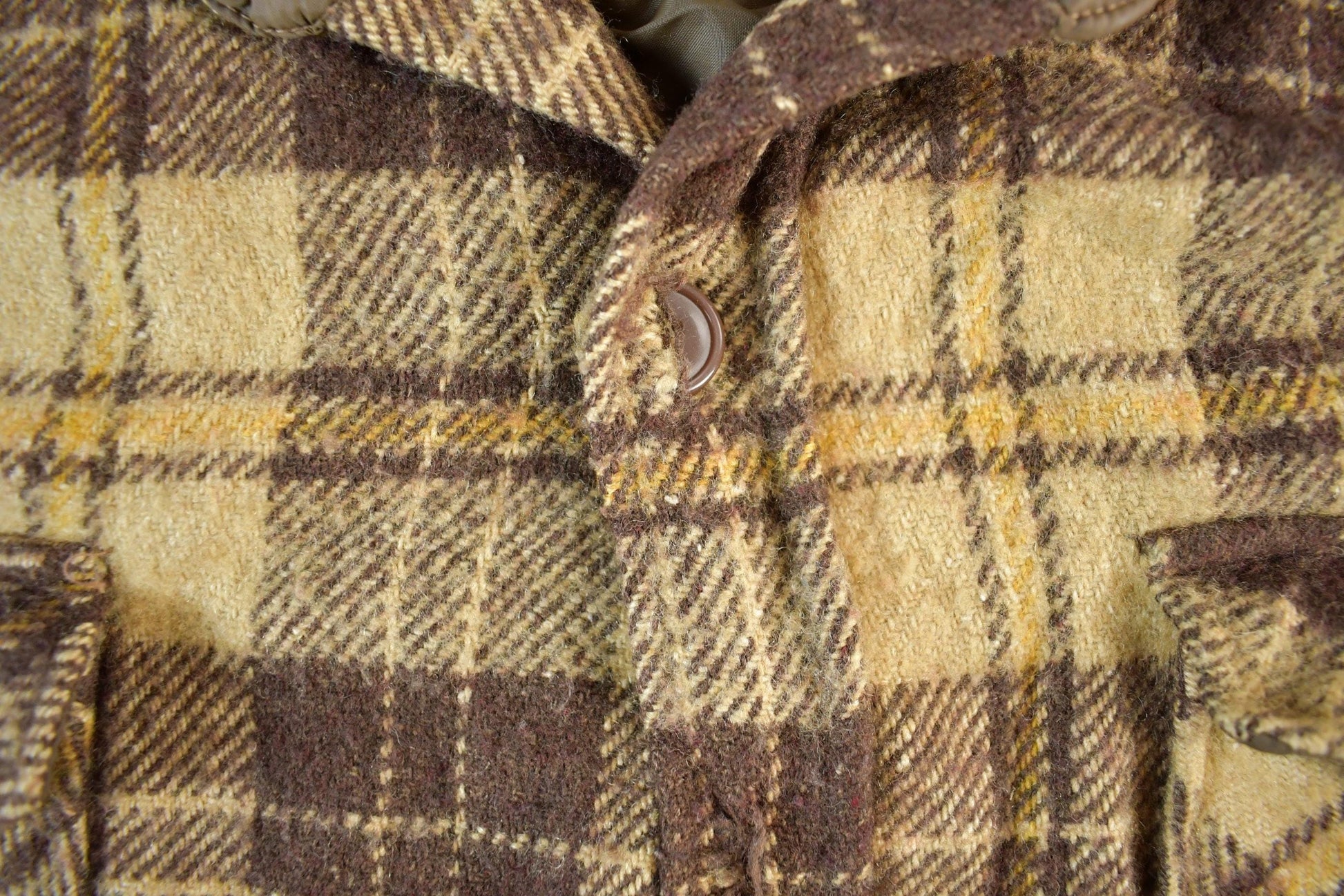 Vintage 1970s Pariani Wool Button Up Shirt Jacket Men's Large from propervintagecanada