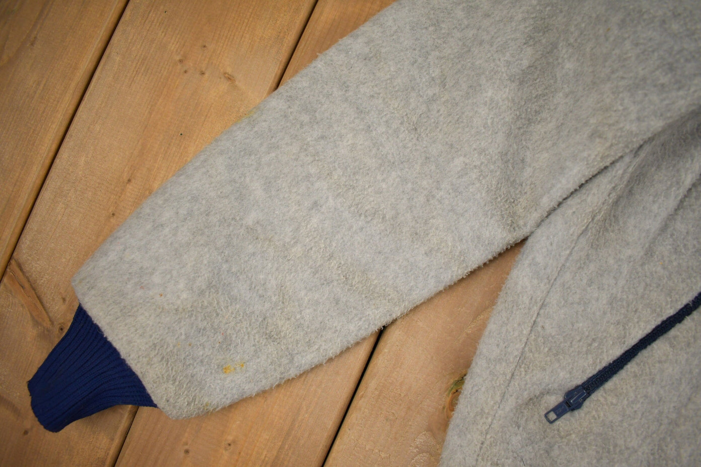 Vintage 1970s Patagonia Raglan Sleeve Full Zip Fleece Sweater Men's Medium from propervintagecanada