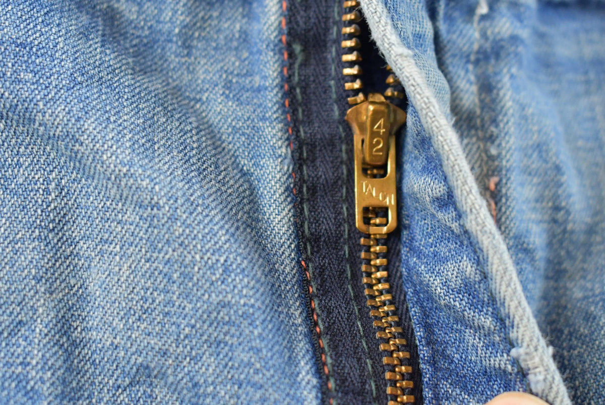 Vintage 1970s Paul Bunyan Straight Leg Denim Blue Jeans Men's 32 x 27.5 from propervintagecanada