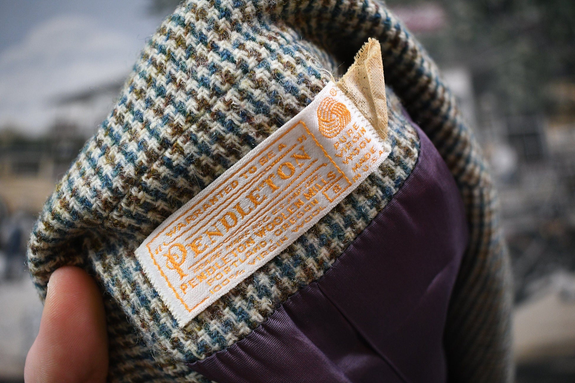 Vintage 1970s Pendleton Button Up Women's Blazer Jacket Women's S from propervintagecanada