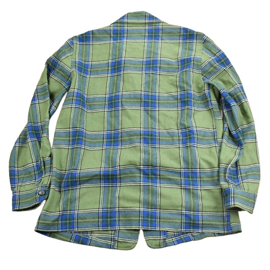 Vintage 1970s Pendleton Plaid Button Up Blazer Jacket Men's Large from propervintagecanada