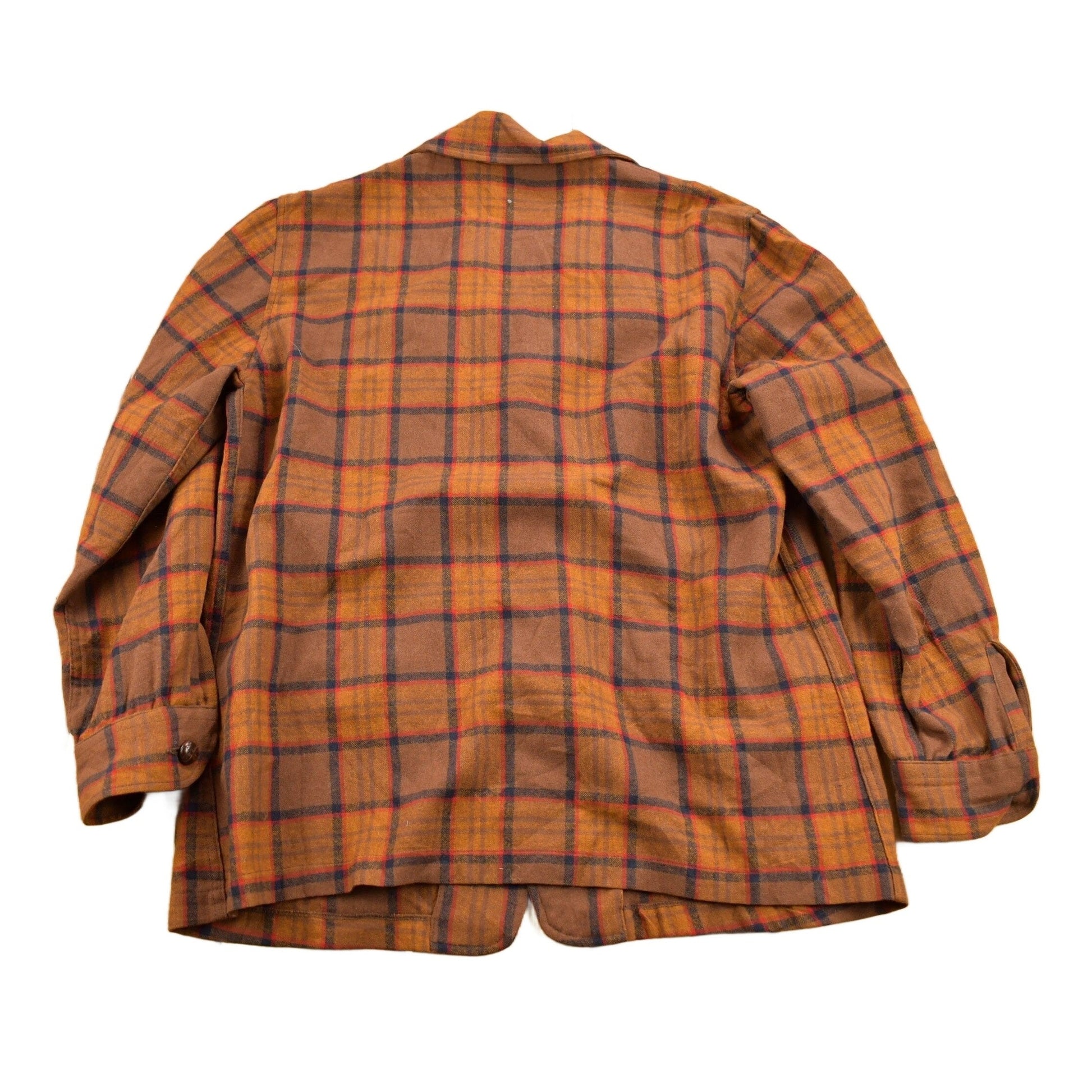 Vintage 1970s Pendleton Plaid Button Up Blazer Jacket Size M from propervintagecanada