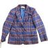 Vintage 1970s Pendleton Plaid Button Up Blazer Jacket Women&