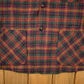 Vintage 1970s Pendleton Plaid Button Up Blazer Shirt Men's Medium from propervintagecanada
