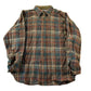 Vintage 1970s Pendleton Plaid Button Up Shirt Vintage Flannel Men's Large from propervintagecanada