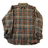 Vintage 1970s Pendleton Plaid Button Up Shirt Vintage Flannel Men&