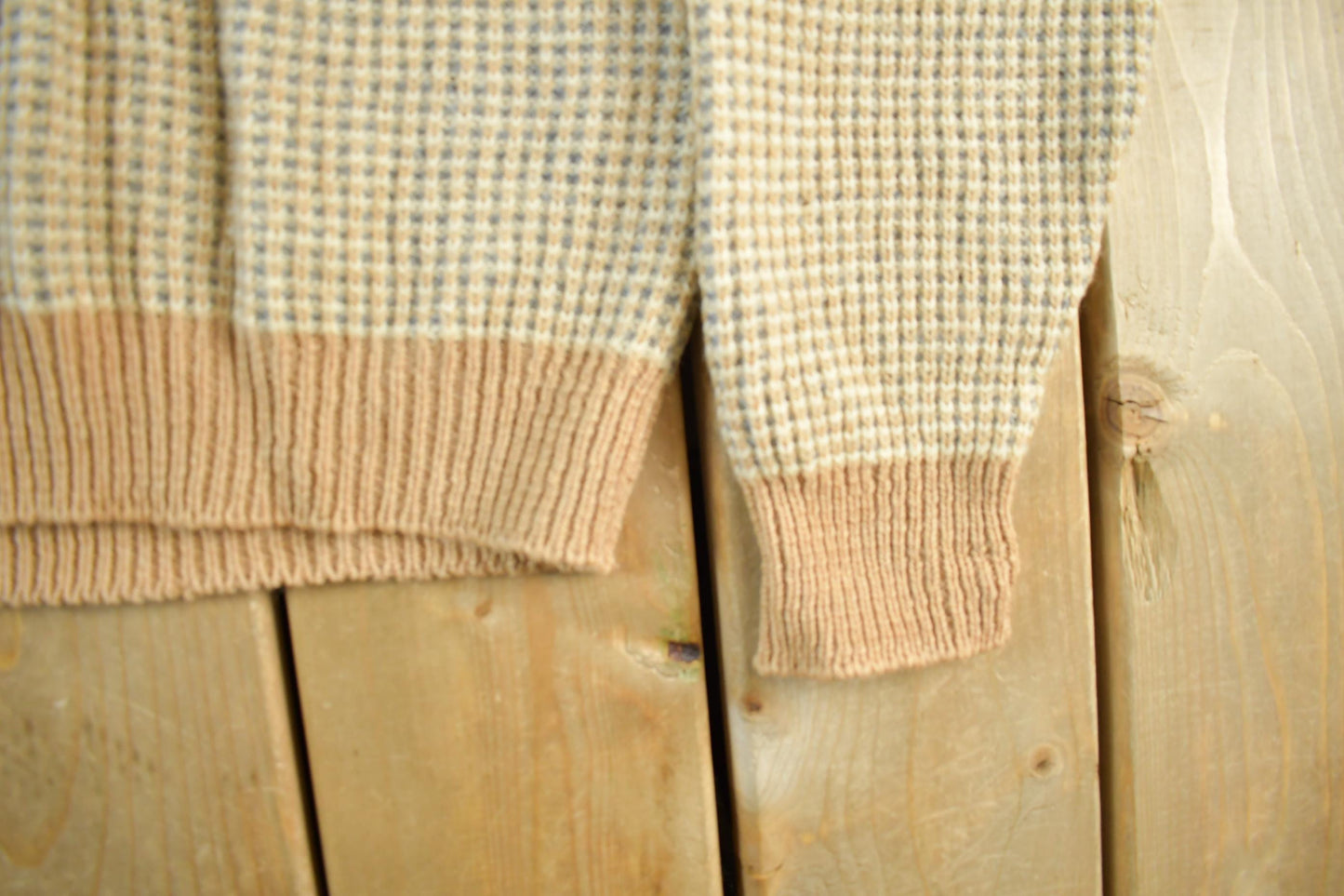 Vintage 1970s Pendleton Shawl Collar Wool Knit Sweater Men's Medium from propervintagecanada