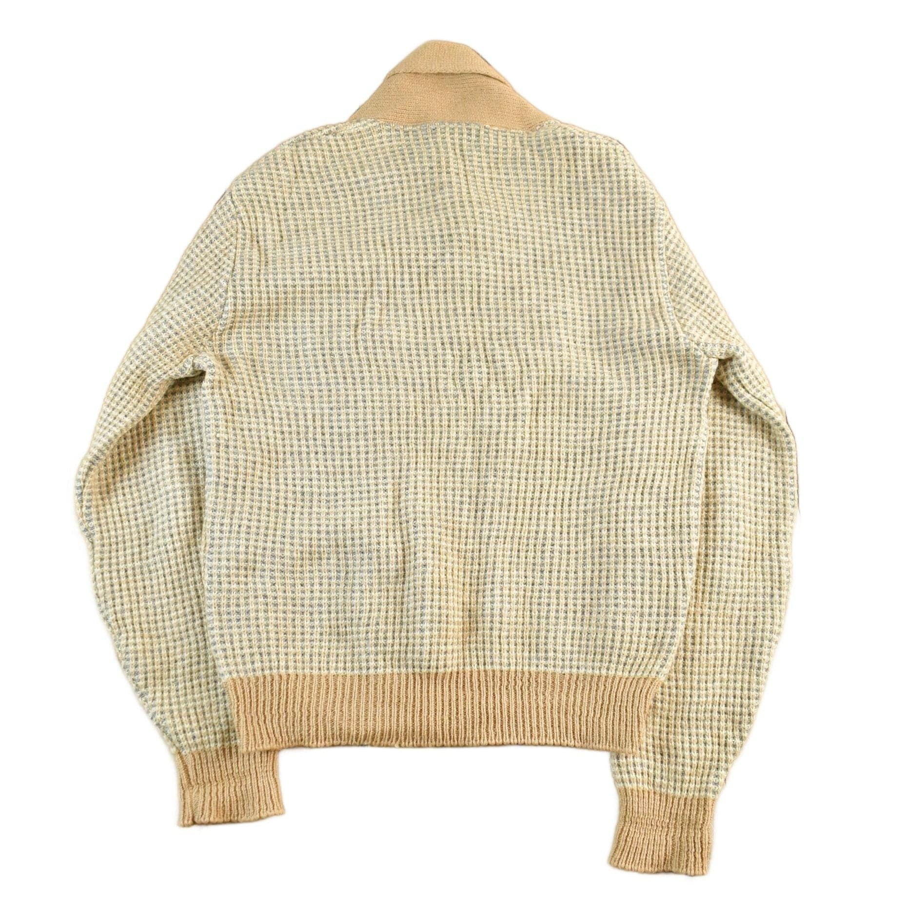 Vintage 1970s Pendleton Shawl Collar Wool Knit Sweater Men's Medium from propervintagecanada