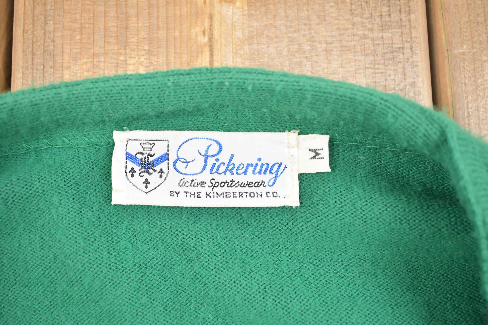 Vintage 1970s Pickering Valley View Cardigan Sweater Men's Large from propervintagecanada