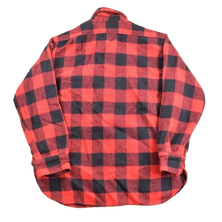 Vintage 1970s Pilgrim Buffalo Plaid Button Up Shirt Men's Large from propervintagecanada