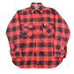 Vintage 1970s Pilgrim Buffalo Plaid Button Up Shirt Men's Large from propervintagecanada